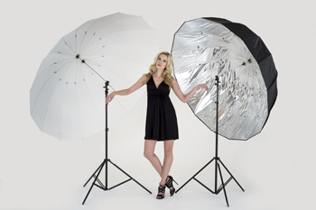 Lastolite Mega Umbrella Kit 7915F Frame/Translucent/Silver Parabolic Covers