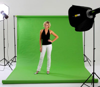 Chromakey Paper Roll 2.72x11m (9ftx35ft) Green