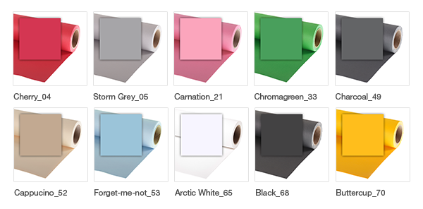 Colorama Background Paper 2.18 x 11m NEW SIZE