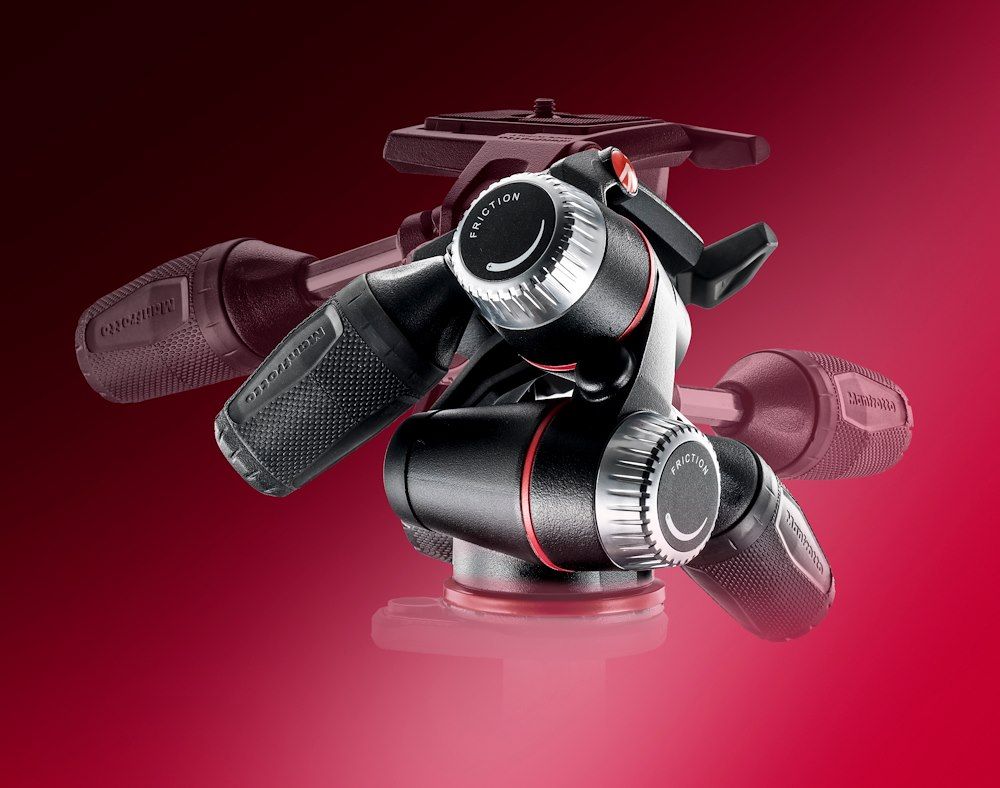 Manfrotto X-PRO 3-Way Tripod Head with Retractable Levers