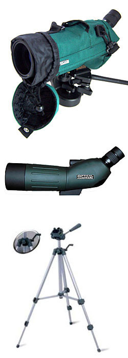 Hide-Lite Zoom Spotting Scope and tripod Kit for Digiscoping 18~36x50