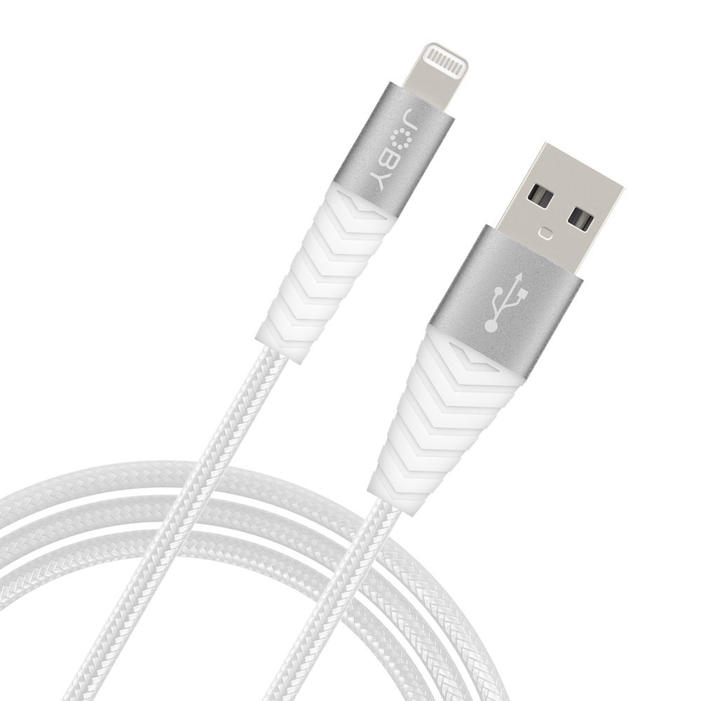 JOBY AluBraid Lightning to USB Cable 1.2M White JOBY AluBraid Lightning to USB Cable 1.2M White