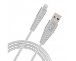 JOBY AluBraid Lightning to USB Cable 1.2M Silver